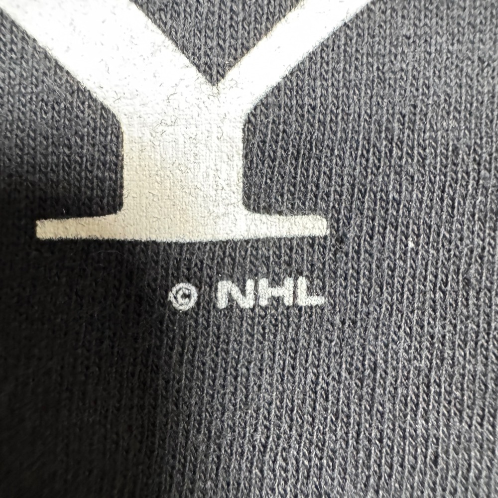 Toronto Maple Leafs Shirt Mens XL Black Vintage 90s NHL Hockey Single Stitch - Picture 3 of 10